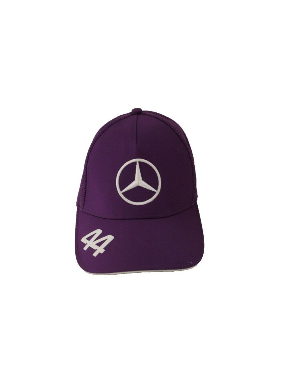 Lewis Hamilton Mercedes AMG F1 Team Purple Trucker‎ Hat 44 Mesh Cap